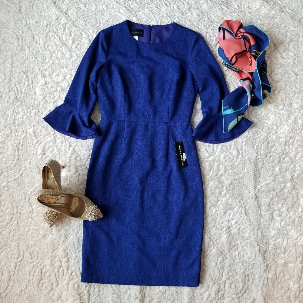 Royal Blue Donna Morgan Dress